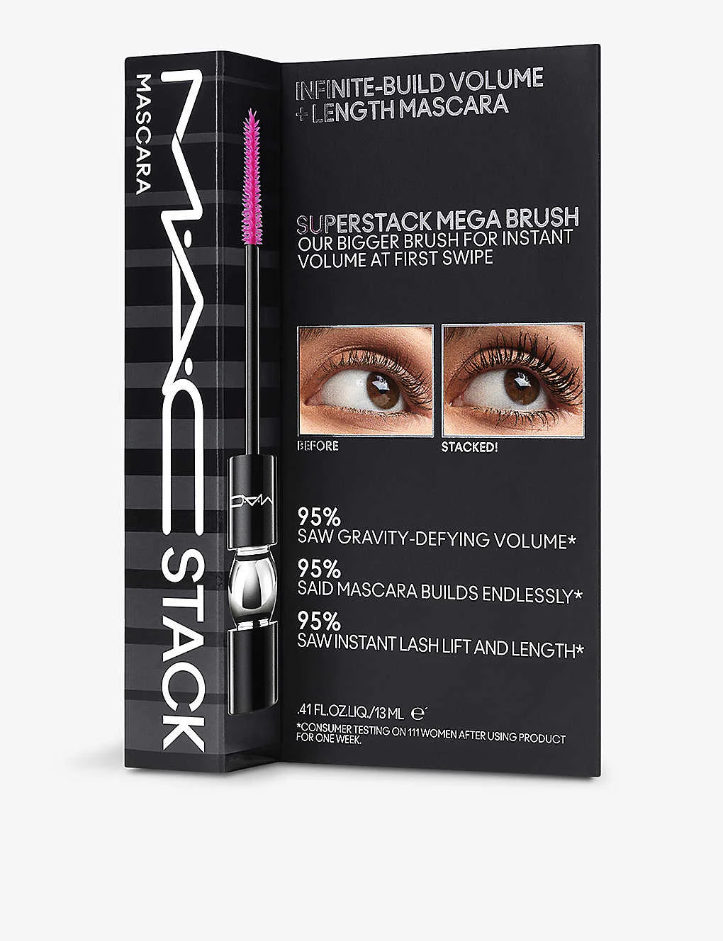 MACStack Mega Brush Mascara 12ml 6 MACStack Mega Brush Mascara 12ml - Image 4