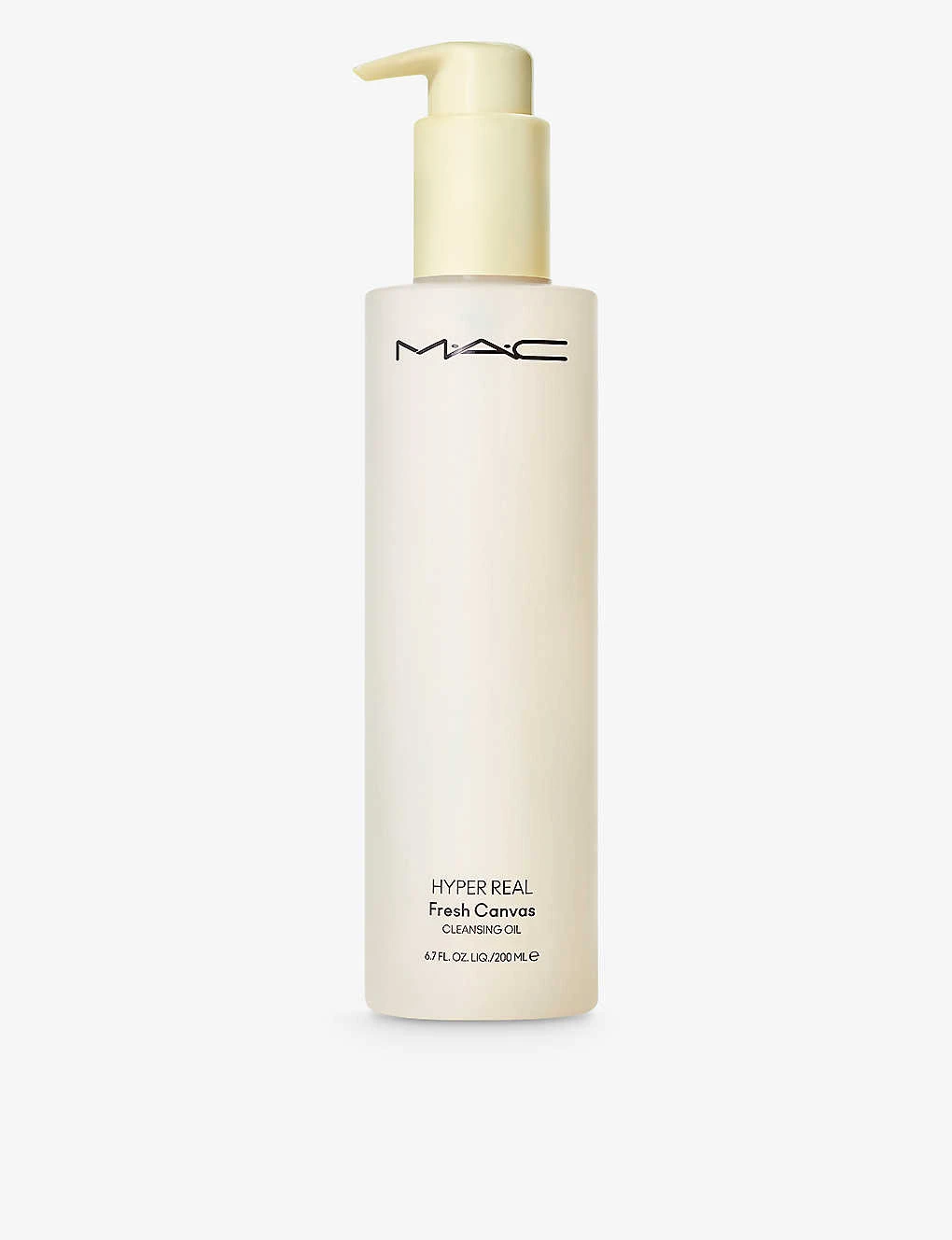 MAC Hyper Real Fresh Canvas Cleansing Oil 200ml 3 MAC Hyper Real Fresh Canvas Cleansing Oil 200ml